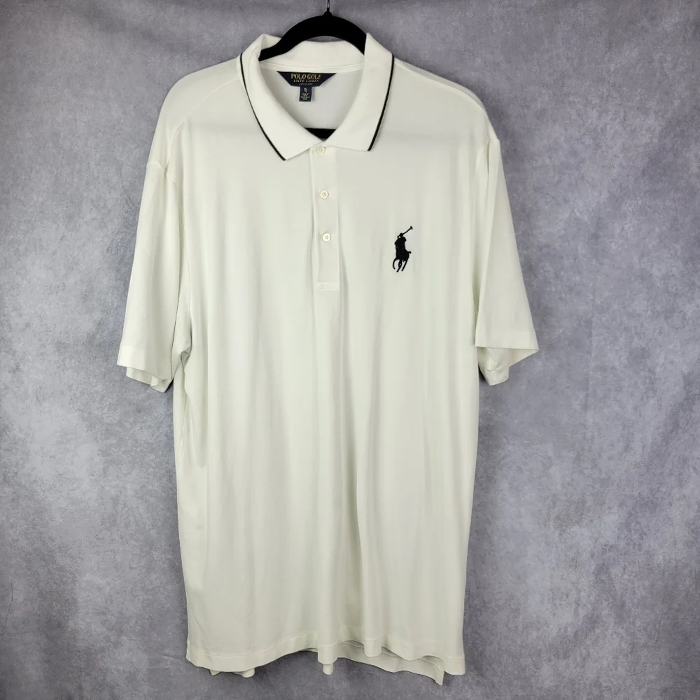 Polo Golf Ralph Lauren Men's Classic Fit Soft Polo‎ XL White